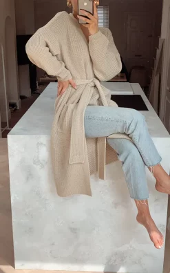 Pretty Lavish Arden Midi Tie Cardigan Light Beige -DRESSES SHOP 20200425 190649716 iOS