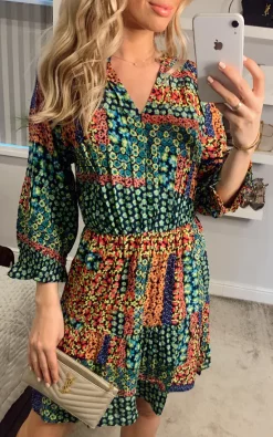 Joe Browns Patchwork Print Mix Smock Dress -DRESSES SHOP 2021 03 03 Megan Sasha JoeBrowns131