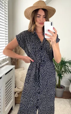 ONLY Midi Shirt Dress In Black Ditsy Print -DRESSES SHOP 2021 04 06 Cara bestsellers 05 04 2021 23 59 34