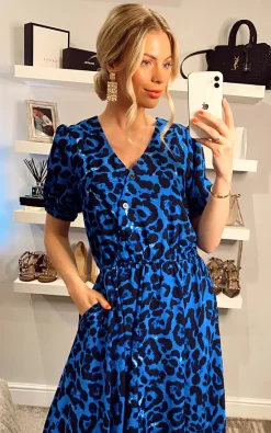Jolie Moi Nana Hanky Hem Dress, Blue Animal -DRESSES SHOP 2021 04 14 sasha joliemoi 12 04 2021 21 35 39 1