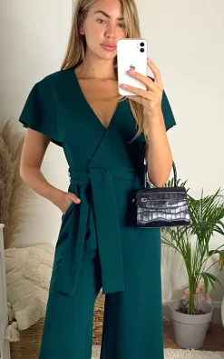 Edie B. Chloe Cape Sleeve Wide Leg Jumpsuit With Tie -DRESSES SHOP 2021 07 01 cara eDIE b 04 07 2021 23 02 33 1