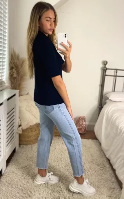 Vila Knitted Top With Short Sleeves In Black -DRESSES SHOP 2021 07 07 cara vila 11 07 2021 03 13 20