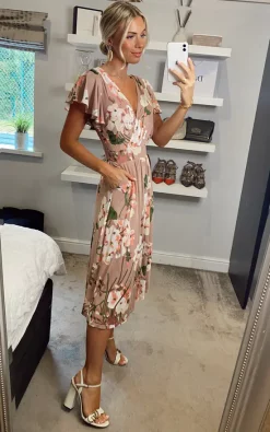 Jolie Moi Chailee Midi Dress, Dusty Pink -DRESSES SHOP 2021 07 26 Megan Sasha JolieMoi52