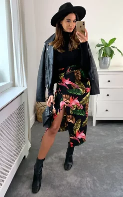 D.Anna Multicolour Palm Leaf Wrap Skirt -DRESSES SHOP 2021 10 16 d.anna naomi 13 10 2021 10 37 56