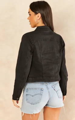 Pieces Denim Jacket In Black -DRESSES SHOP 2022 04 12 Jen Mollie Pieces26964