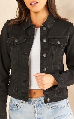 Pieces Denim Jacket In Black -DRESSES SHOP 2022 04 12 Jen Mollie Pieces26969