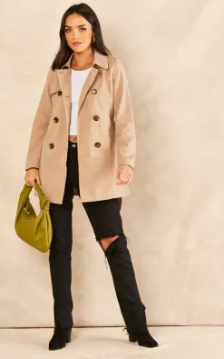 ONLY Trench Coat In Beige