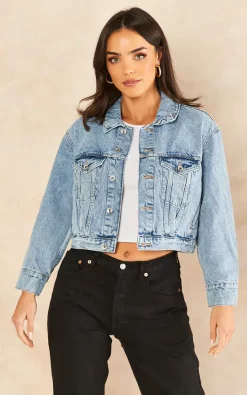 ONLY Denim Jacket In Light Blue