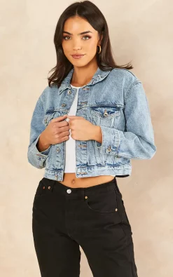 ONLY Denim Jacket In Light Blue -DRESSES SHOP 2022 04 12 Jen Mollie only26846