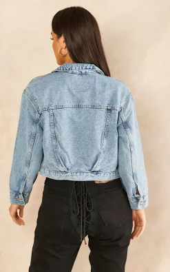 ONLY Denim Jacket In Light Blue -DRESSES SHOP 2022 04 12 Jen Mollie only26854