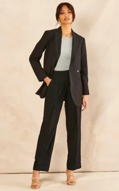 JJXX Double Breasted Blazer In Black -DRESSES SHOP 2022 04 12 Jen Nayha JJXX26747