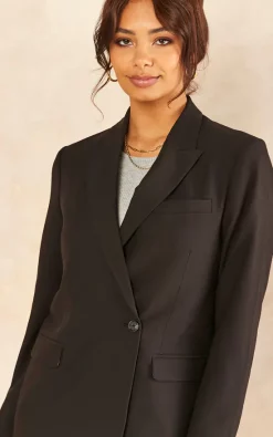 JJXX Double Breasted Blazer In Black -DRESSES SHOP 2022 04 12 Jen Nayha JJXX26773