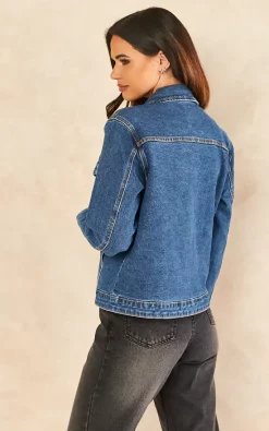 Object Denim Jacket In Medium Blue -DRESSES SHOP 2022 04 28 Jen Naomi Object39435