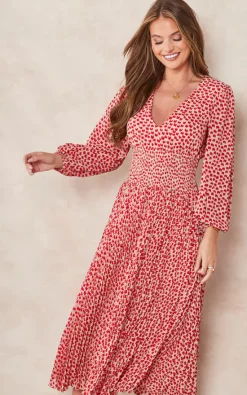 Traffic People Trials And True Romance Aurora Dress In Red -DRESSES SHOP 2022 09 14 Tom Chynna TrafficPeople11920