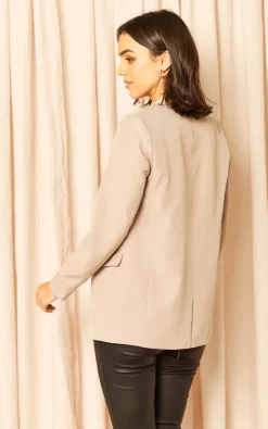 Pieces Fitted Blazer In Taupe 7 Pieces Fitted Blazer In Taupe -DRESSES SHOP 2022 11 29 Jen Mollie Pieces25640