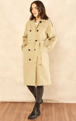 Object Trench Coat In Beige -DRESSES SHOP 2022 12 15 Jen Mollie Object27230