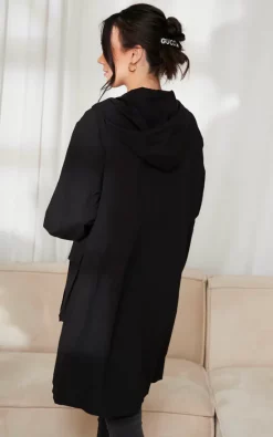 Vila Hooded Longline Parka Coat In Black 7 Vila Hooded Longline Parka Coat In Black -DRESSES SHOP 2023 01 20 CLOUD9 Tom Mollie VILA33943