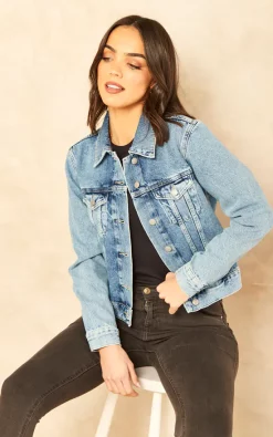 JJXX Denim Jacket In Light Blue