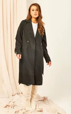 VM Trench Coat In Black -DRESSES SHOP 2023 03 01 Jen Hannah BlueVanilla51805