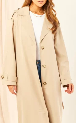 ONLY Trench Coat In Beige 6 ONLY Trench Coat In Beige -DRESSES SHOP 2023 03 01 Jen Mollie Only51909