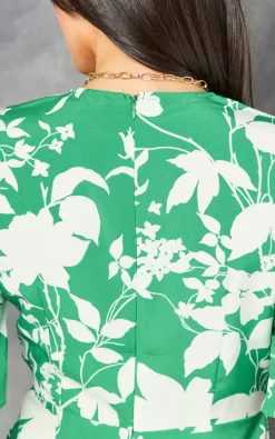 Bella And Blue Kimono Knot Top Playsuit In Green Floral Print 7 Bella And Blue Kimono Knot Top Playsuit In Green Floral Print -DRESSES SHOP 2023 03 08 Tom Mollie Bella Blue52033