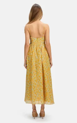 Bardot Midi Cami Dress In Animal Abstract Print -DRESSES SHOP 58000DB3 0392