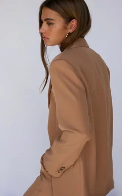 SNDYS Tan Blazer -DRESSES SHOP Axel Blazer Tan 3