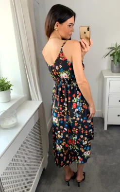 D.Anna Cami Midi Smock Dress In Mulcolour Floral Print 7 D.Anna Cami Midi Smock Dress In Mulcolour Floral Print -DRESSES SHOP D.anna naomi 20.06.2260