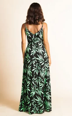 Dancing Leopard Sookie Slip Dress In Tropic Green On Black -DRESSES SHOP Final 14 DL SQ 16 07 202110684