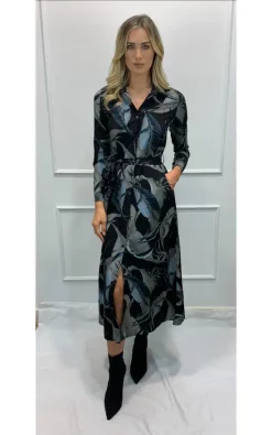 Kate & Pippa Luca Shirt Dress Black