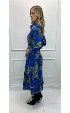 Kate & Pippa Luca Shirt Dress Blue -DRESSES SHOP IMG 7975 1