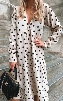 Pretty Lavish Dotty Day Dress Beige Polka Dot -DRESSES SHOP PHOTO 2019 10 29 18 54 24