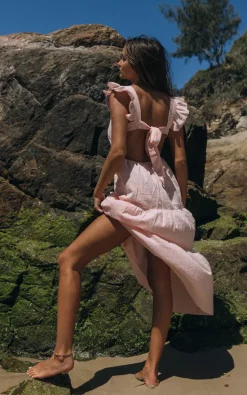 DRESSES SHOP -DRESSES SHOP SED347BABYPINK