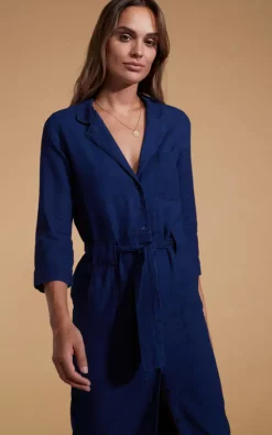 Dancing Leopard Rex Dress In Denim Blue -DRESSES SHOP UntitledJob1396 1fe21501 05d4 4da5 8fc8 63b44f7f390c