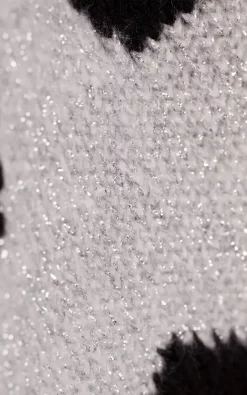 MOE Hooded Star Longline Cardigan Black Silver -DRESSES SHOP bk063 black silver 3