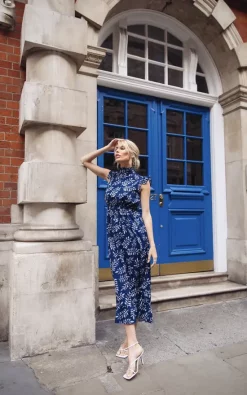 Anne Louise Boutique Autumn Cherish High Neck Frilled Midi Dress -DRESSES SHOP image 20b0a3cd fd75 453b 9fb1 06cad54ff316 2000x