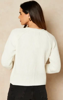 Pieces Knitted Cardigan In White -DRESSES SHOP pieces naomi 10.02.2012108